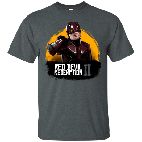 T-Shirts Dark Heather / S Red Devil Redemptions T-Shirt