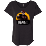 T-Shirts Vintage Black / X-Small Red Devil Redemptions Triblend Dolman Sleeve