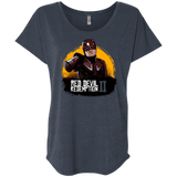 T-Shirts Vintage Navy / X-Small Red Devil Redemptions Triblend Dolman Sleeve