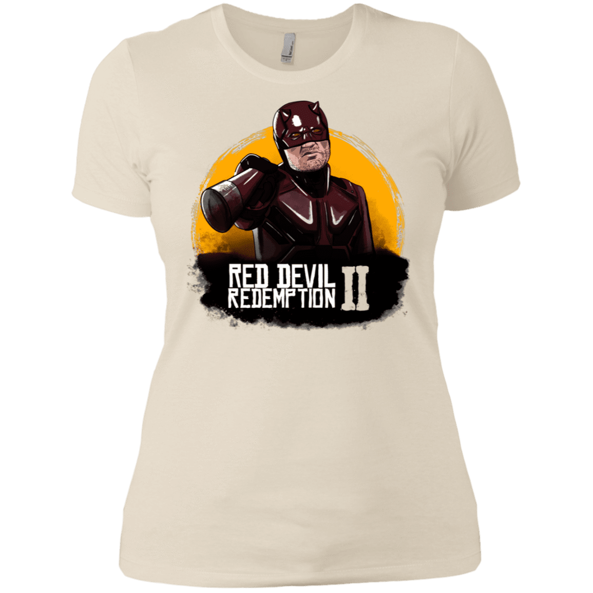 T-Shirts Ivory/ / X-Small Red Devil Redemptions Women's Premium T-Shirt