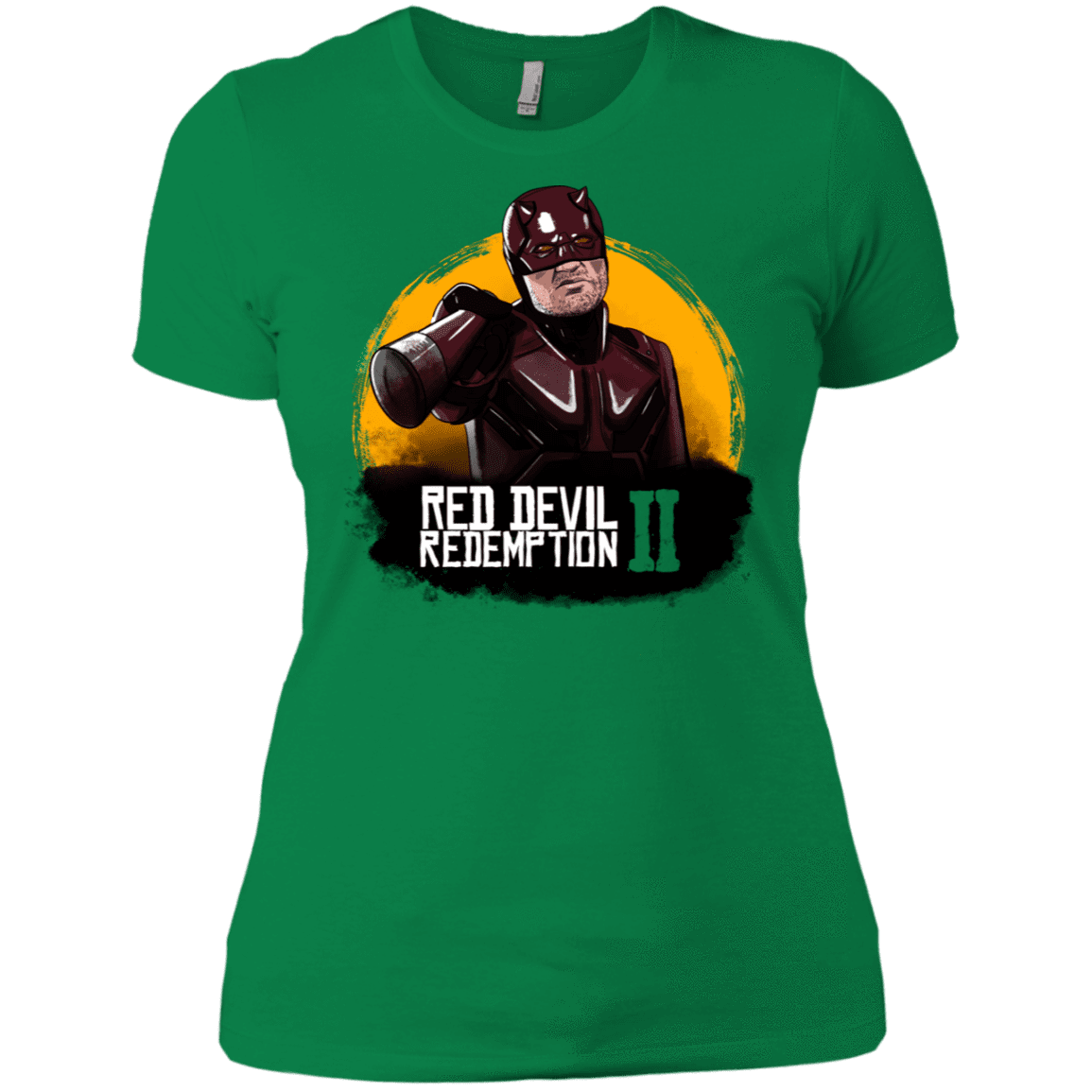 T-Shirts Kelly Green / X-Small Red Devil Redemptions Women's Premium T-Shirt