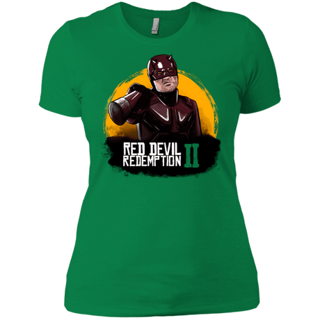 T-Shirts Kelly Green / X-Small Red Devil Redemptions Women's Premium T-Shirt