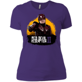T-Shirts Purple Rush/ / X-Small Red Devil Redemptions Women's Premium T-Shirt