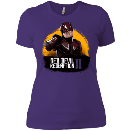 T-Shirts Purple Rush/ / X-Small Red Devil Redemptions Women's Premium T-Shirt