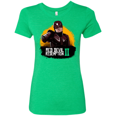 T-Shirts Envy / S Red Devil Redemptions Women's Triblend T-Shirt