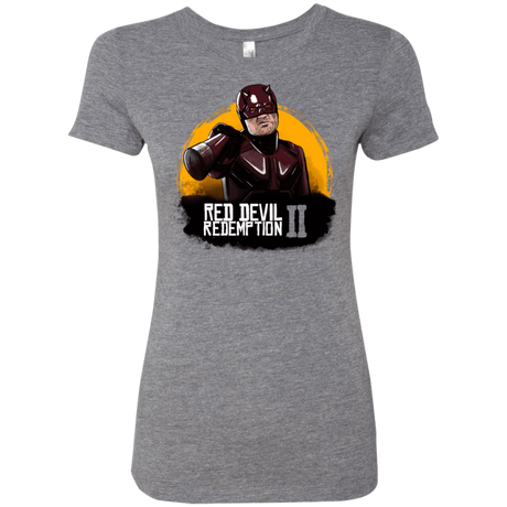 T-Shirts Premium Heather / S Red Devil Redemptions Women's Triblend T-Shirt