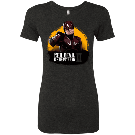 T-Shirts Vintage Black / S Red Devil Redemptions Women's Triblend T-Shirt