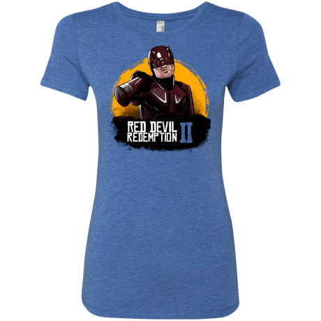 T-Shirts Vintage Royal / S Red Devil Redemptions Women's Triblend T-Shirt
