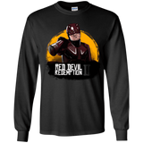 T-Shirts Black / YS Red Devil Redemptions Youth Long Sleeve T-Shirt