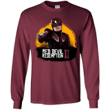 T-Shirts Maroon / YS Red Devil Redemptions Youth Long Sleeve T-Shirt