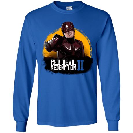 T-Shirts Royal / YS Red Devil Redemptions Youth Long Sleeve T-Shirt