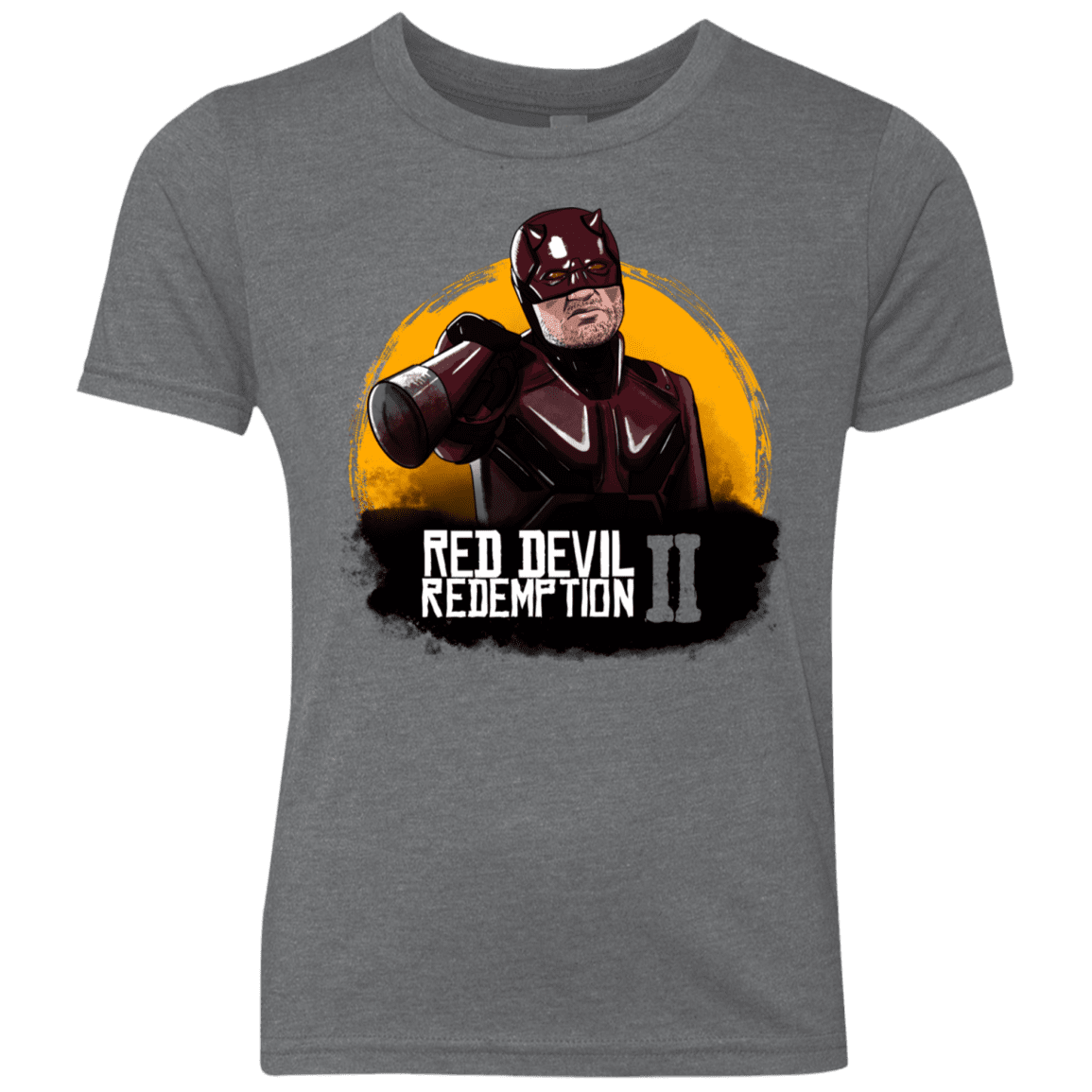 T-Shirts Premium Heather / YXS Red Devil Redemptions Youth Triblend T-Shirt