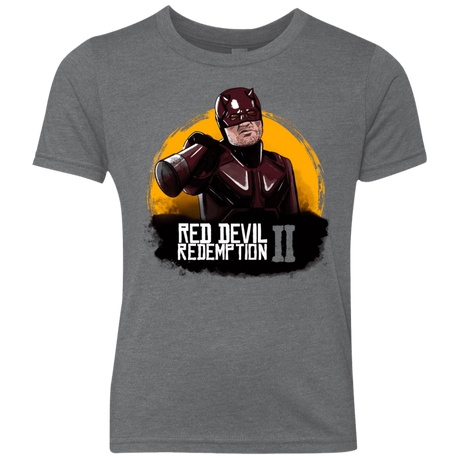 T-Shirts Premium Heather / YXS Red Devil Redemptions Youth Triblend T-Shirt