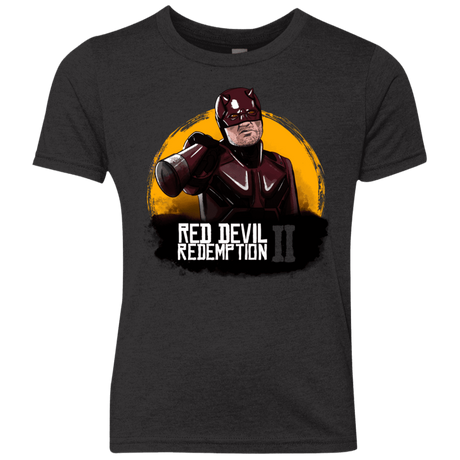 T-Shirts Vintage Black / YXS Red Devil Redemptions Youth Triblend T-Shirt