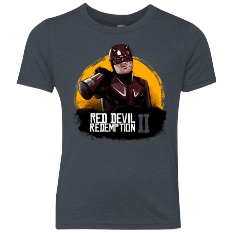 T-Shirts Vintage Navy / YXS Red Devil Redemptions Youth Triblend T-Shirt