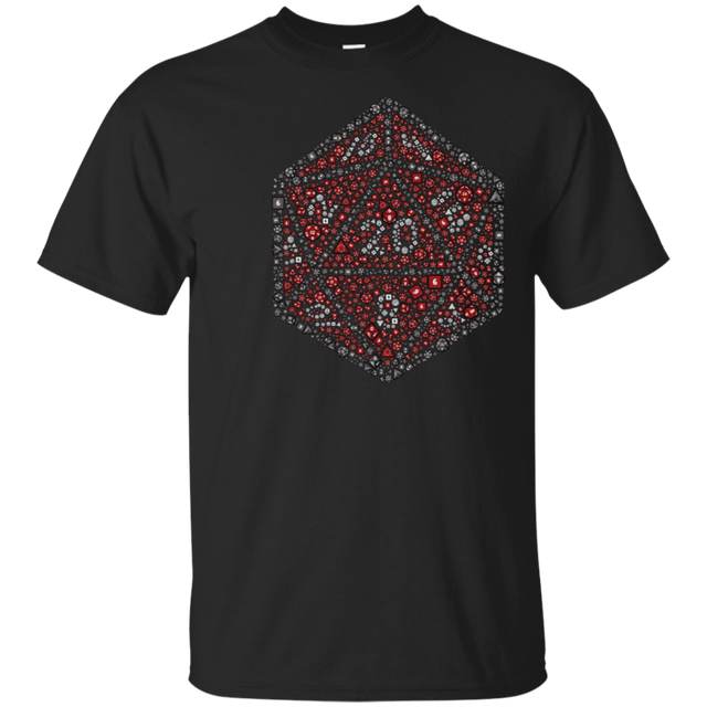 T-Shirts Black / S Red Dice T-Shirt