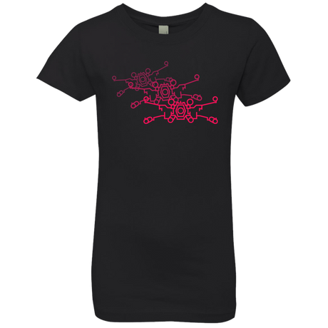 T-Shirts Black / YXS Red Five Girls Premium T-Shirt