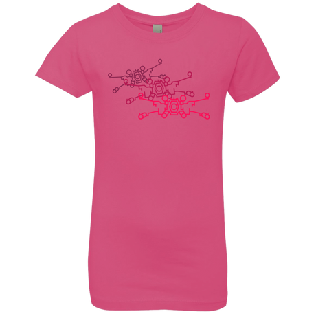T-Shirts Hot Pink / YXS Red Five Girls Premium T-Shirt