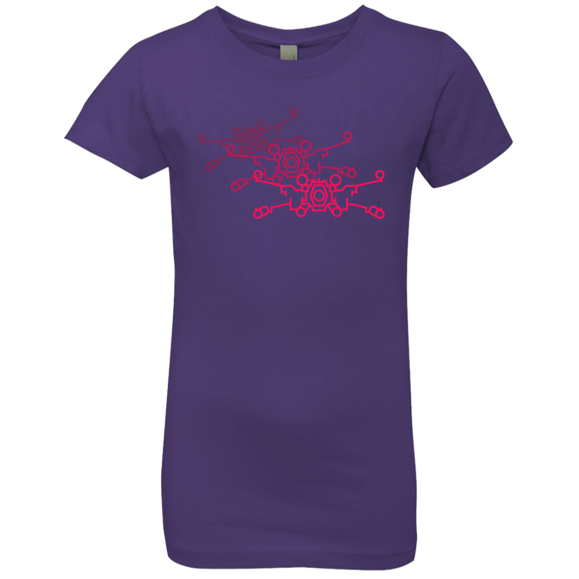 T-Shirts Purple Rush / YXS Red Five Girls Premium T-Shirt
