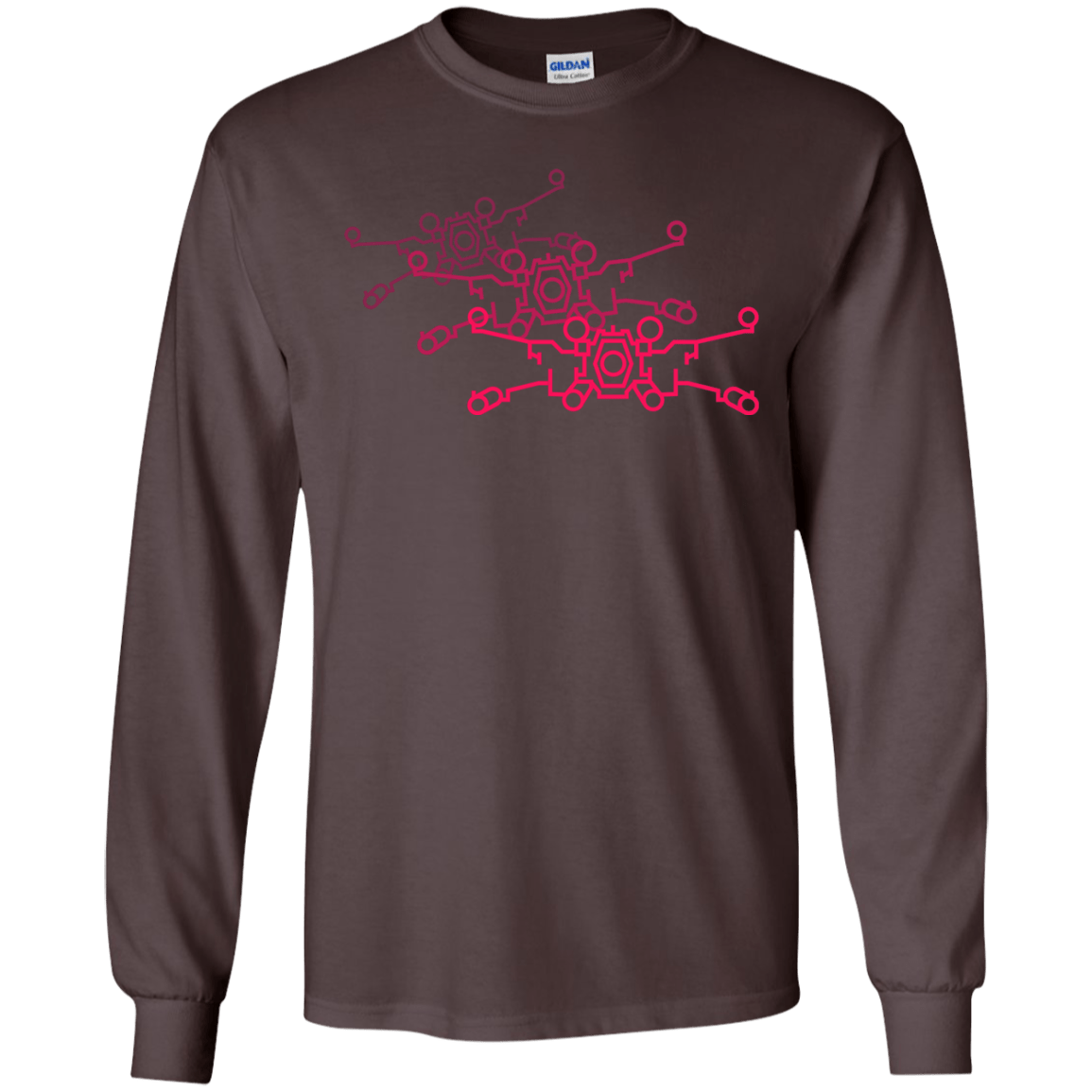 Red Five Men's Long Sleeve T-Shirt