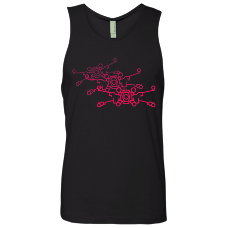 T-Shirts Black / S Red Five Men's Premium Tank Top