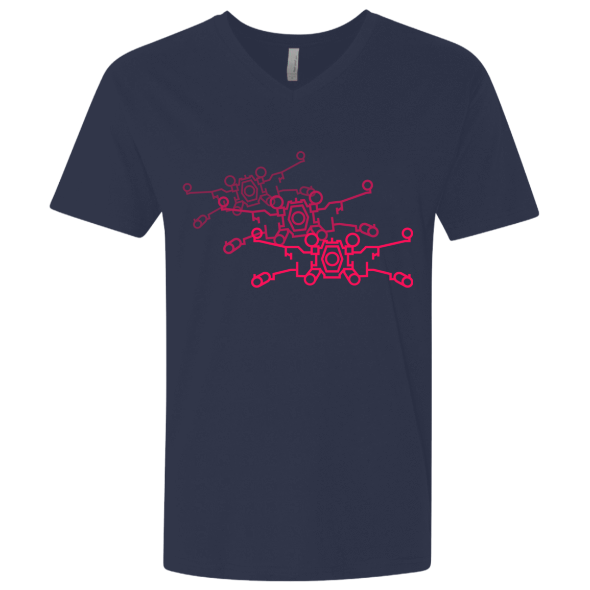 T-Shirts Midnight Navy / X-Small Red Five Men's Premium V-Neck