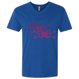 T-Shirts Royal / X-Small Red Five Men's Premium V-Neck