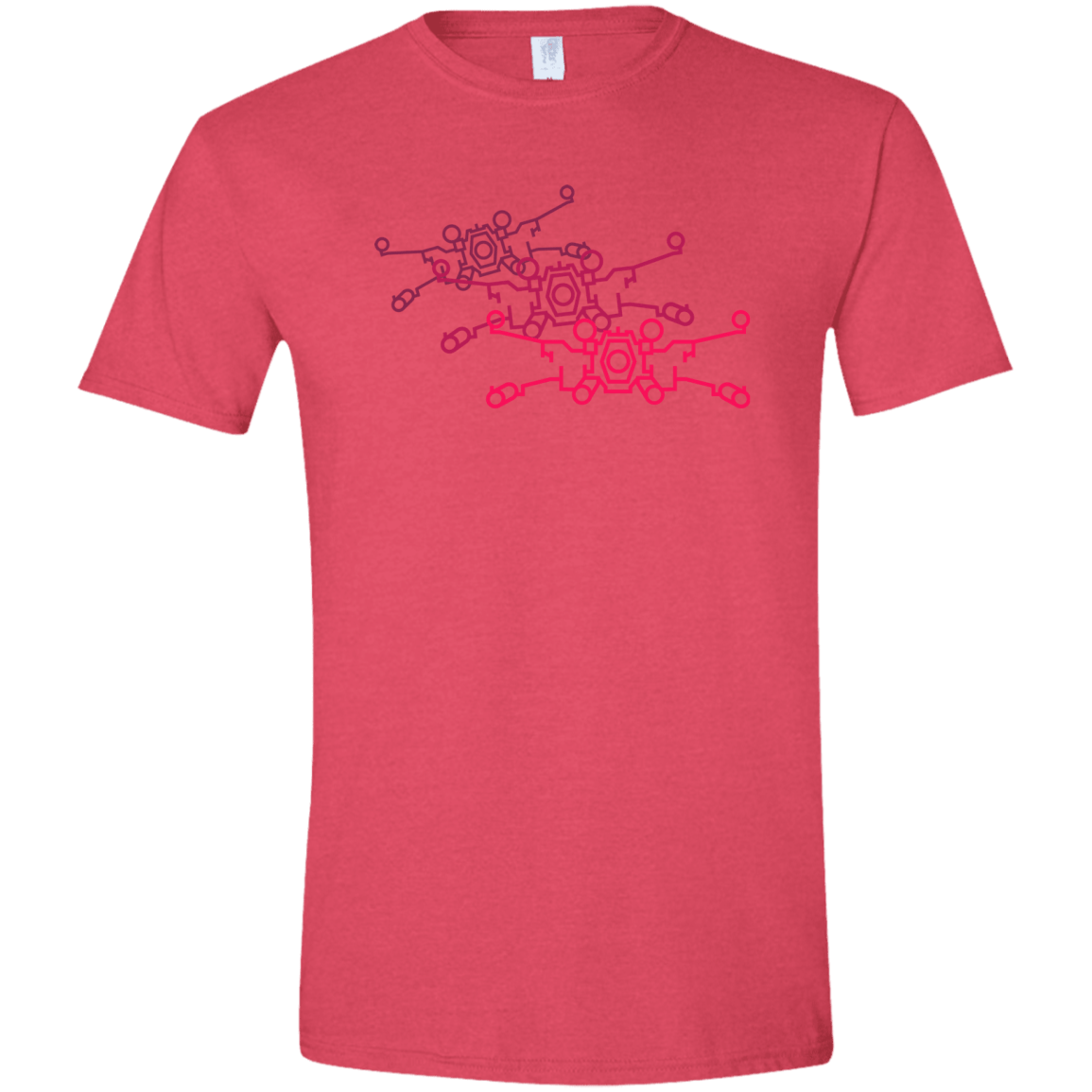 Red Five Men's Semi-Fitted Softstyle