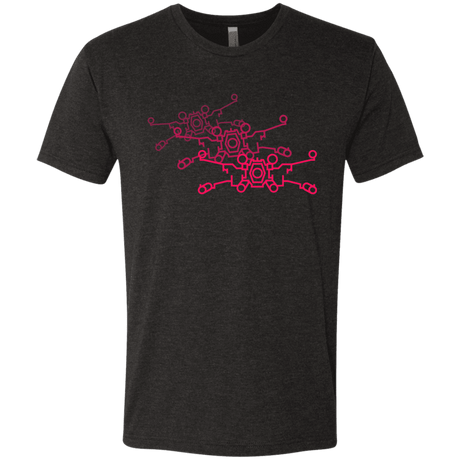 T-Shirts Vintage Black / S Red Five Men's Triblend T-Shirt