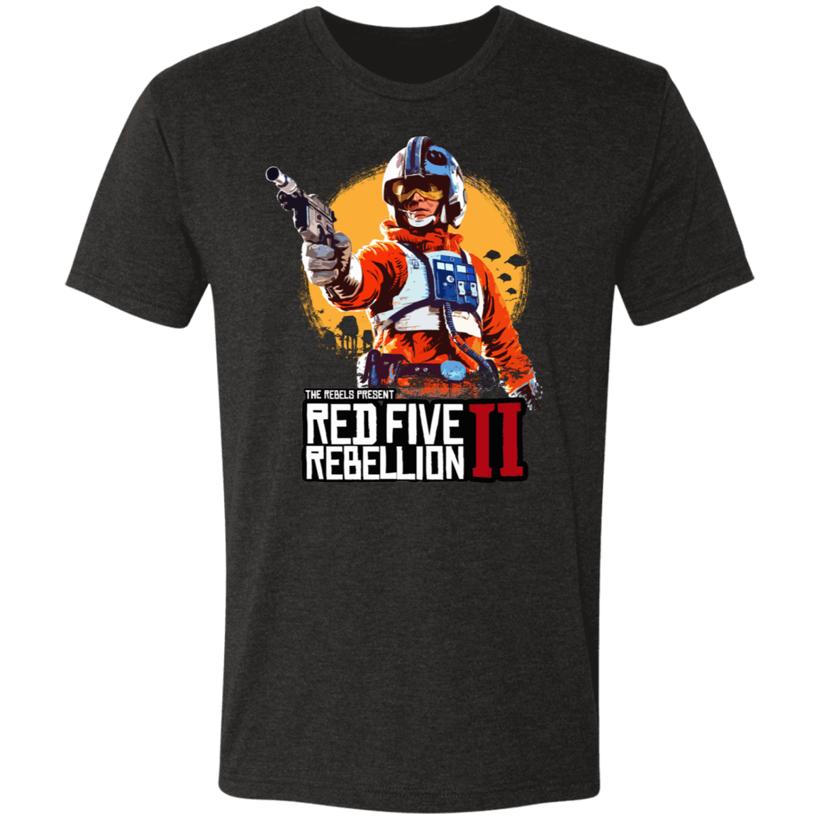T-Shirts Vintage Black / S Red Five Rebellion Men's Triblend T-Shirt
