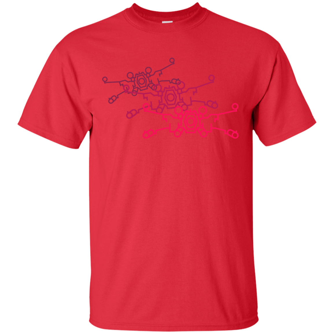 T-Shirts Red / S Red Five T-Shirt