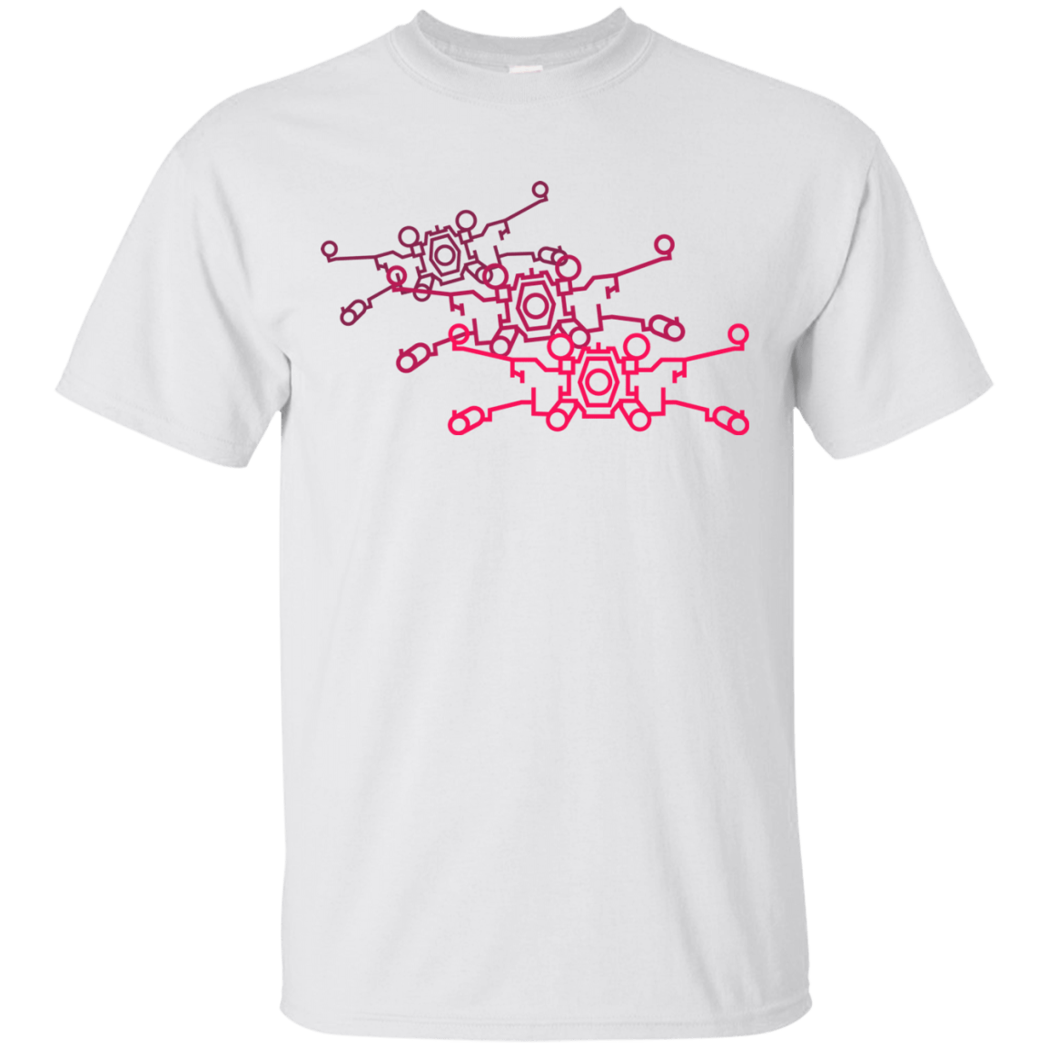 T-Shirts White / S Red Five T-Shirt