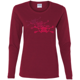 T-Shirts Cardinal / S Red Five Women's Long Sleeve T-Shirt