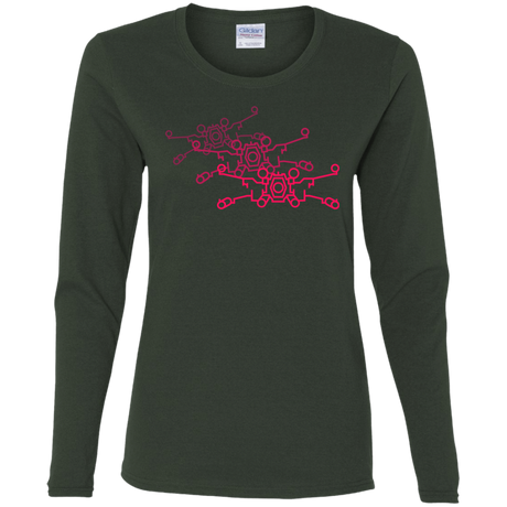 T-Shirts Forest / S Red Five Women's Long Sleeve T-Shirt