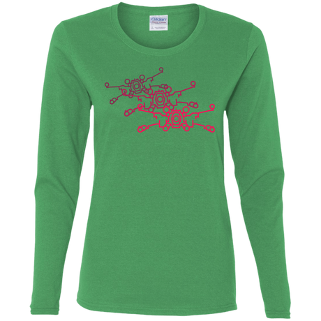 T-Shirts Irish Green / S Red Five Women's Long Sleeve T-Shirt