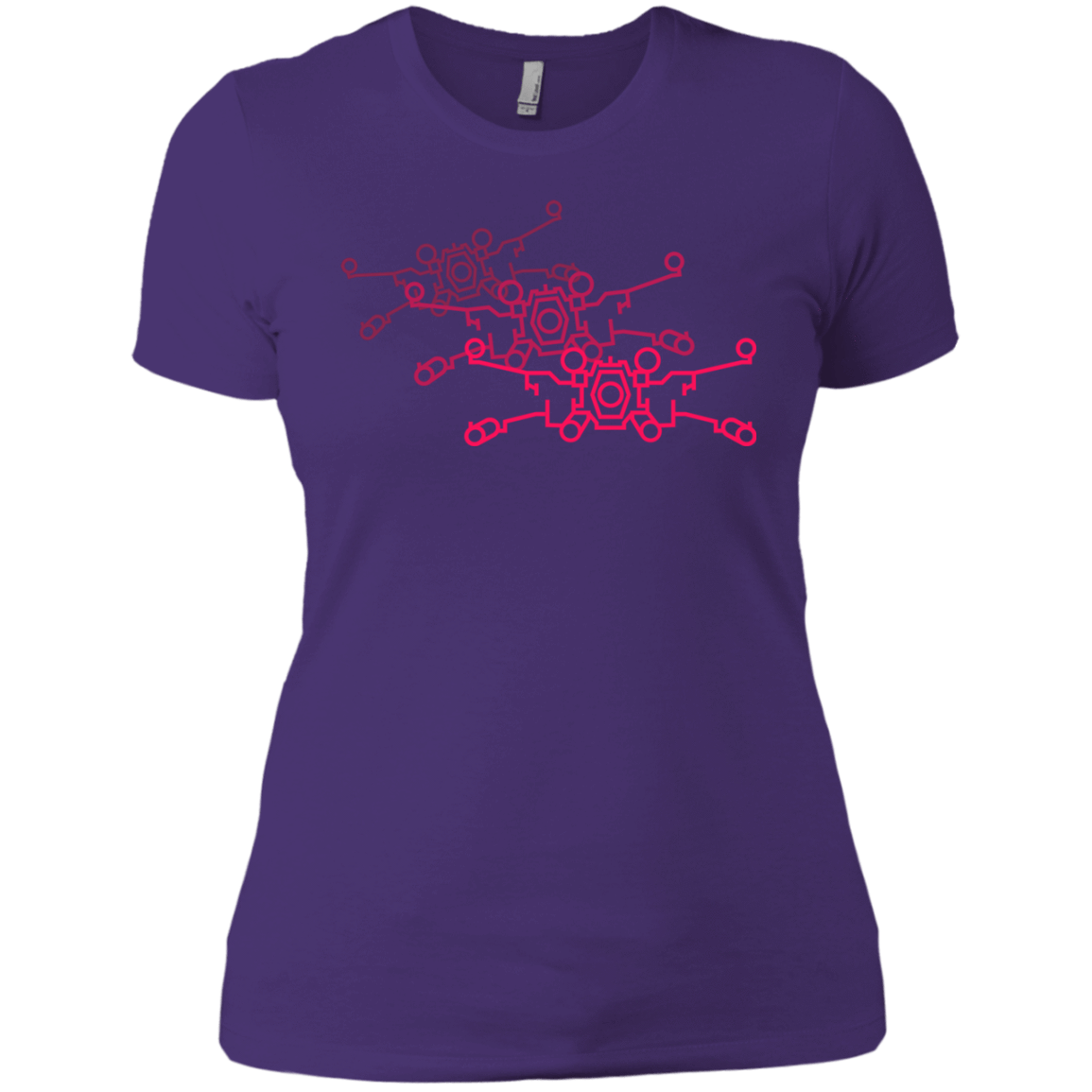 T-Shirts Purple Rush/ / X-Small Red Five Women's Premium T-Shirt