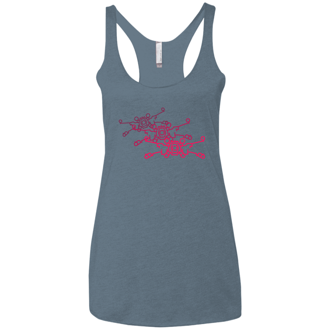 Red Five Women's Triblend Racerback Tank