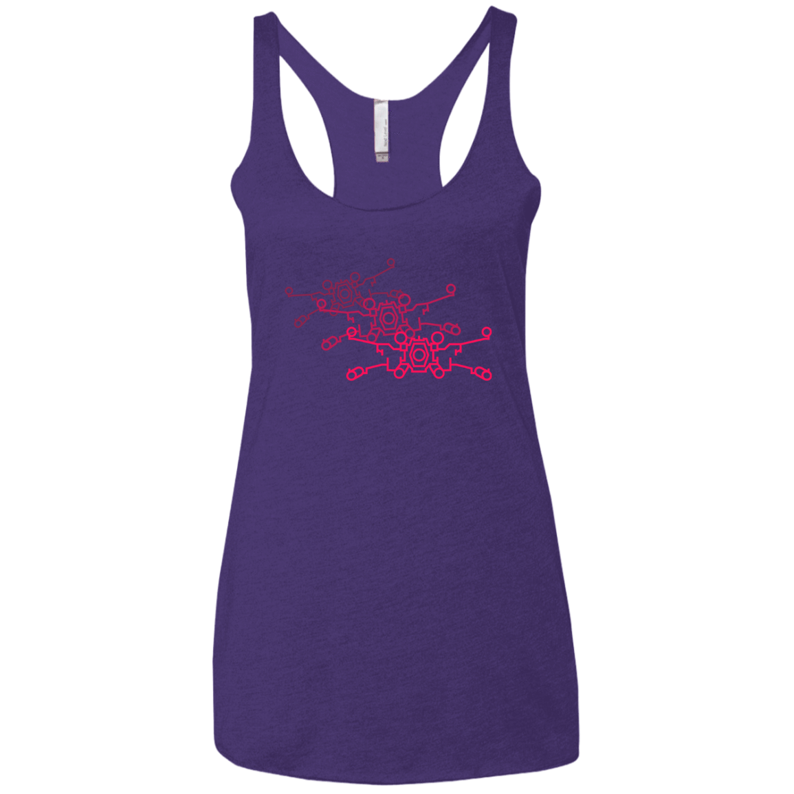 Red Five Women's Triblend Racerback Tank