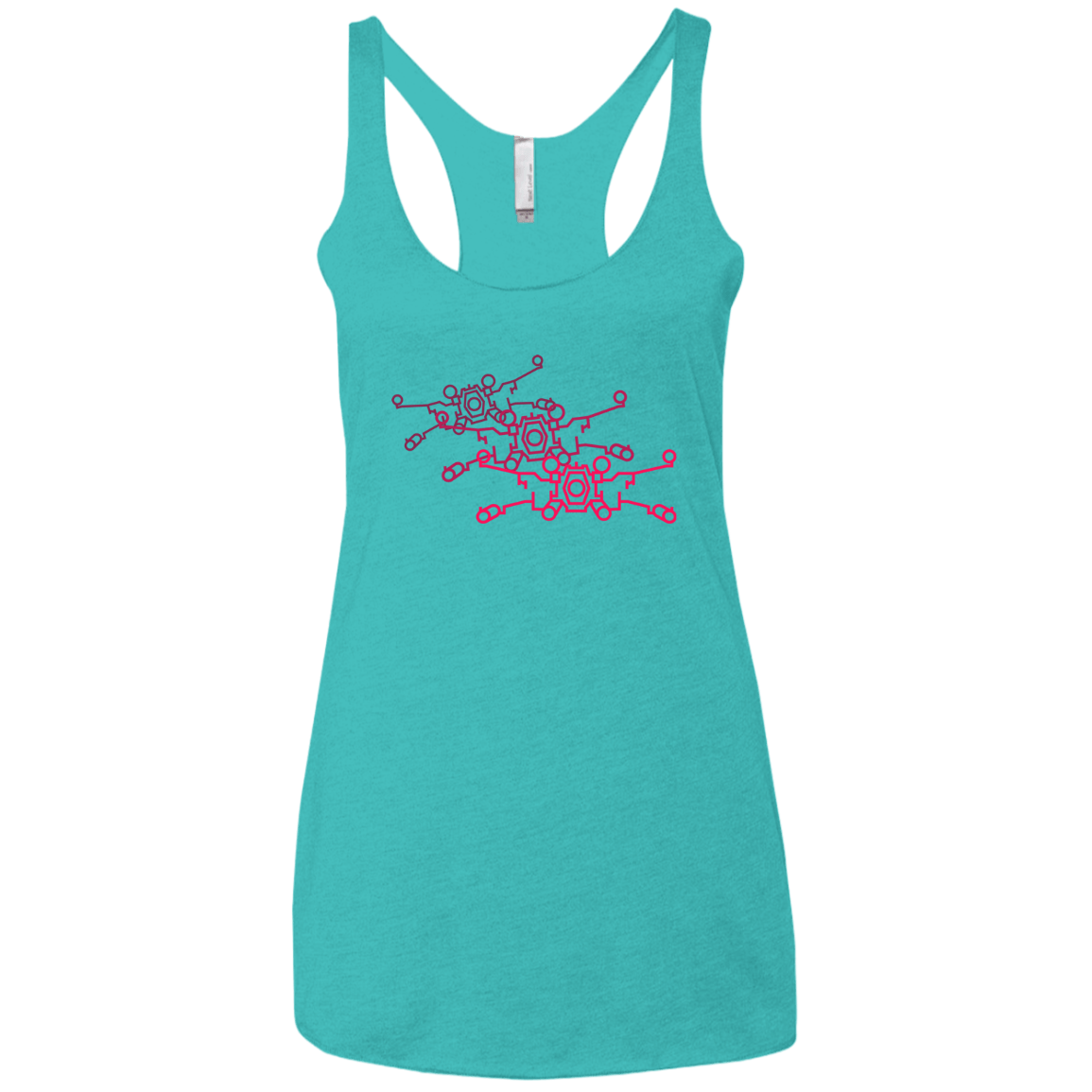 Red Five Women's Triblend Racerback Tank