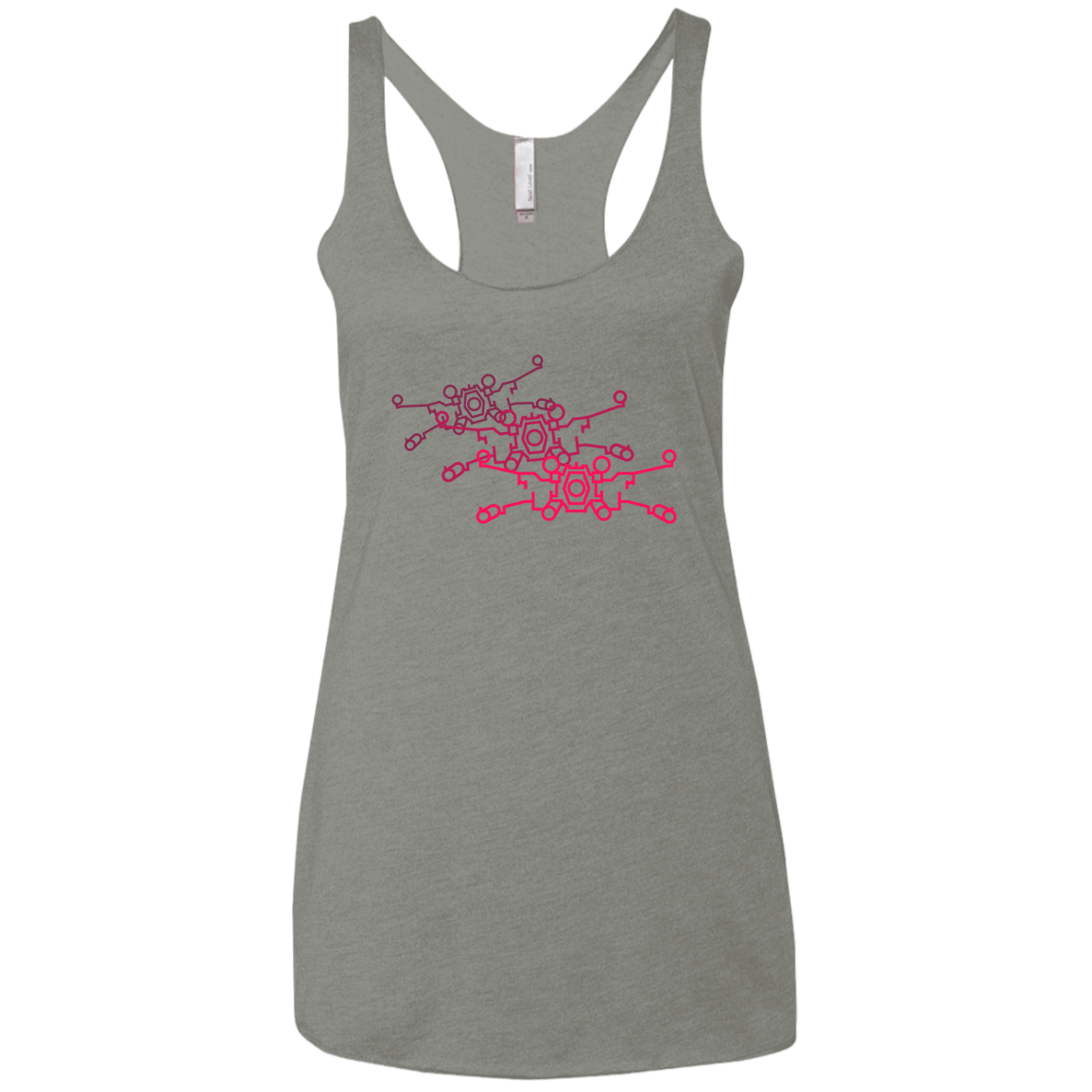 Red Five Women's Triblend Racerback Tank