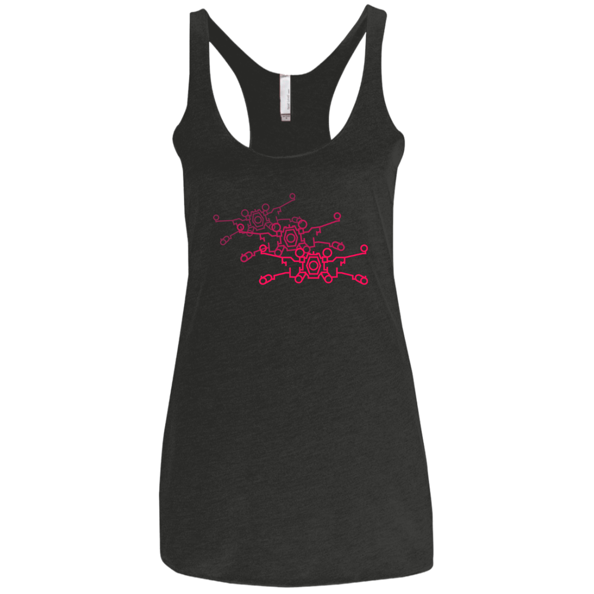 Red Five Women's Triblend Racerback Tank