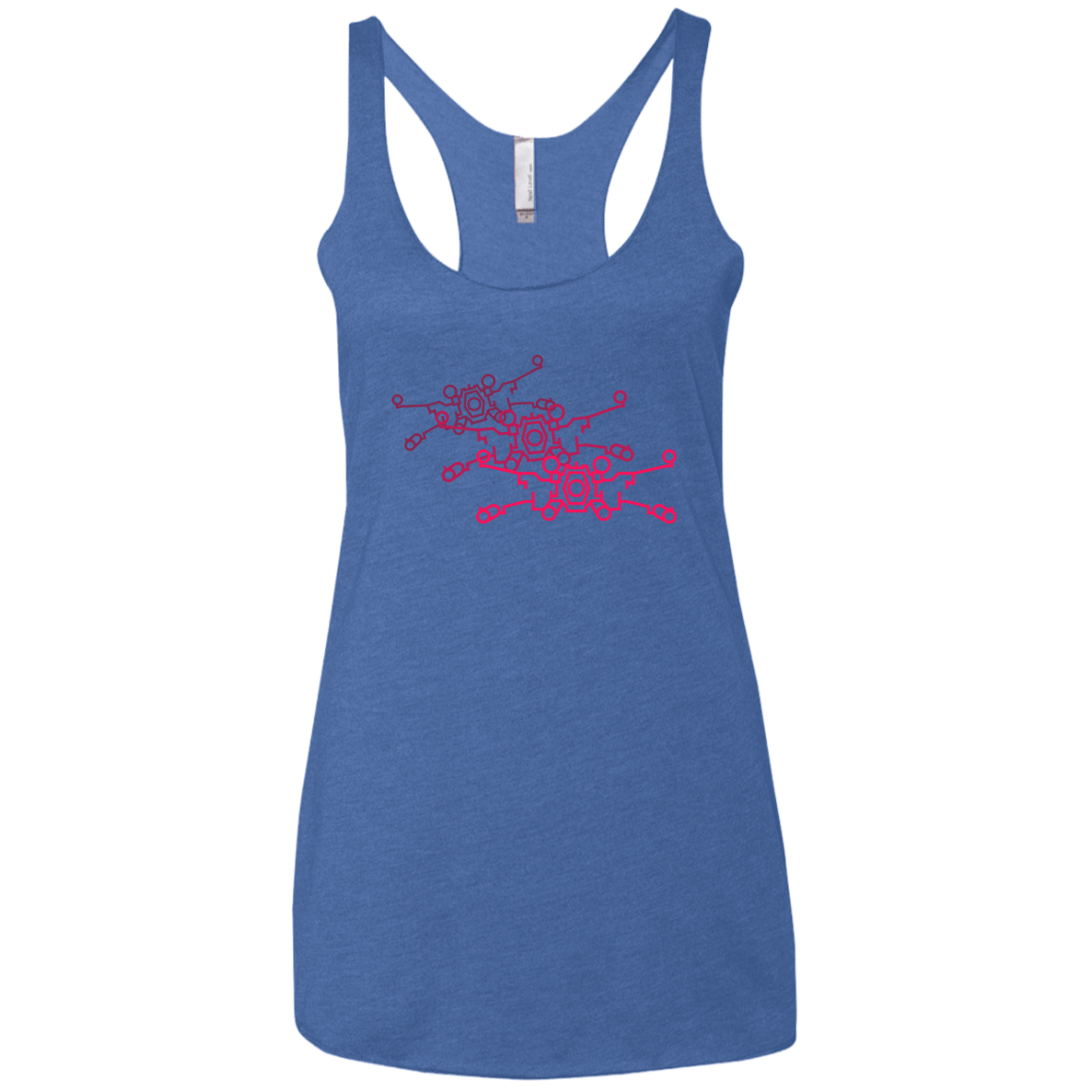 Red Five Women's Triblend Racerback Tank
