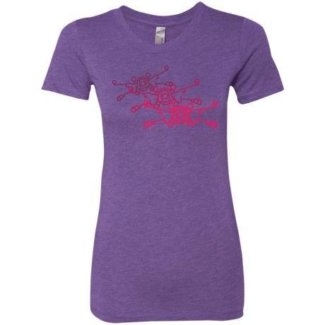 T-Shirts Purple Rush / S Red Five Women's Triblend T-Shirt