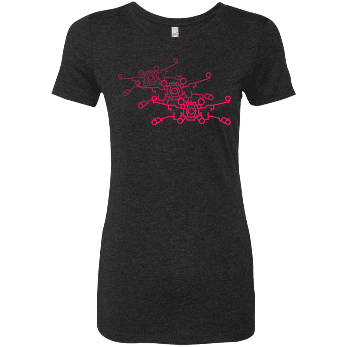 T-Shirts Vintage Black / S Red Five Women's Triblend T-Shirt