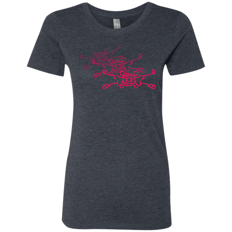 T-Shirts Vintage Navy / S Red Five Women's Triblend T-Shirt