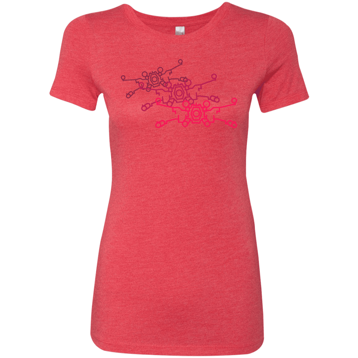 T-Shirts Vintage Red / S Red Five Women's Triblend T-Shirt