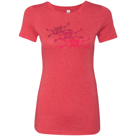 T-Shirts Vintage Red / S Red Five Women's Triblend T-Shirt