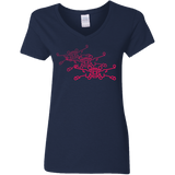 T-Shirts Navy / S Red Five Women's V-Neck T-Shirt