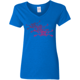 T-Shirts Royal / S Red Five Women's V-Neck T-Shirt