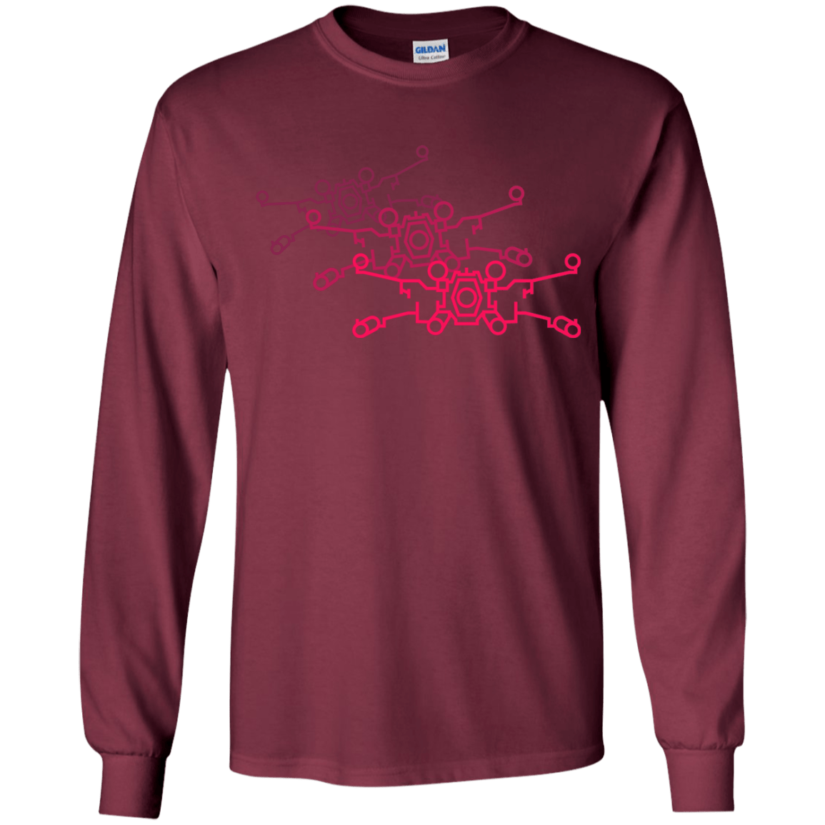 Red Five Youth Long Sleeve T-Shirt